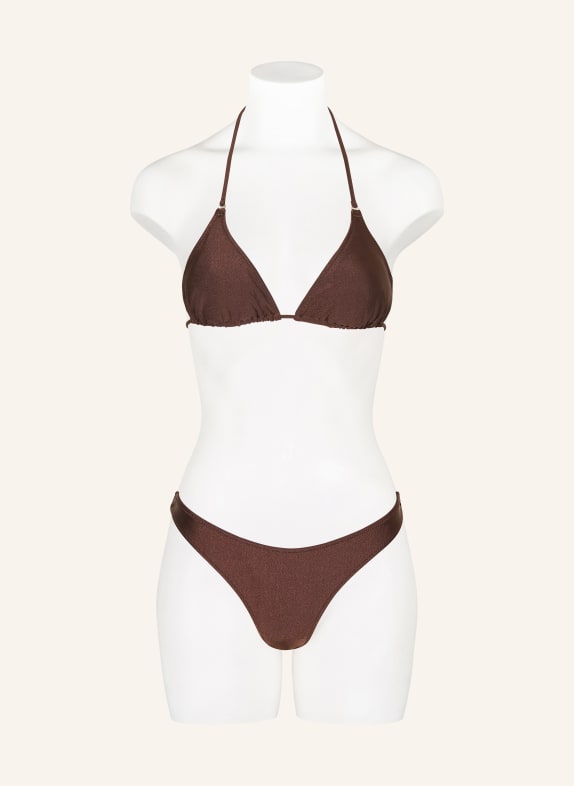 MRS & HUGS Braziliaanse bikinibroekje MARRON FONCÉ