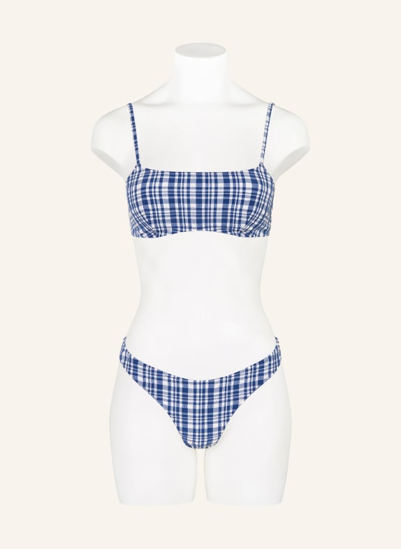 MRS 
HUGS Bustier-Bikini-Top BLAU / WEISS