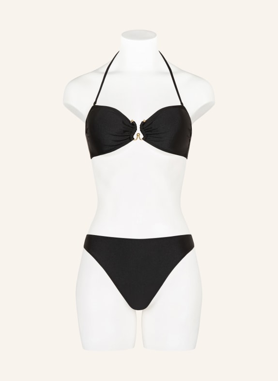 MRS & HUGS Bikinibroekje met hoge taille ZWART
