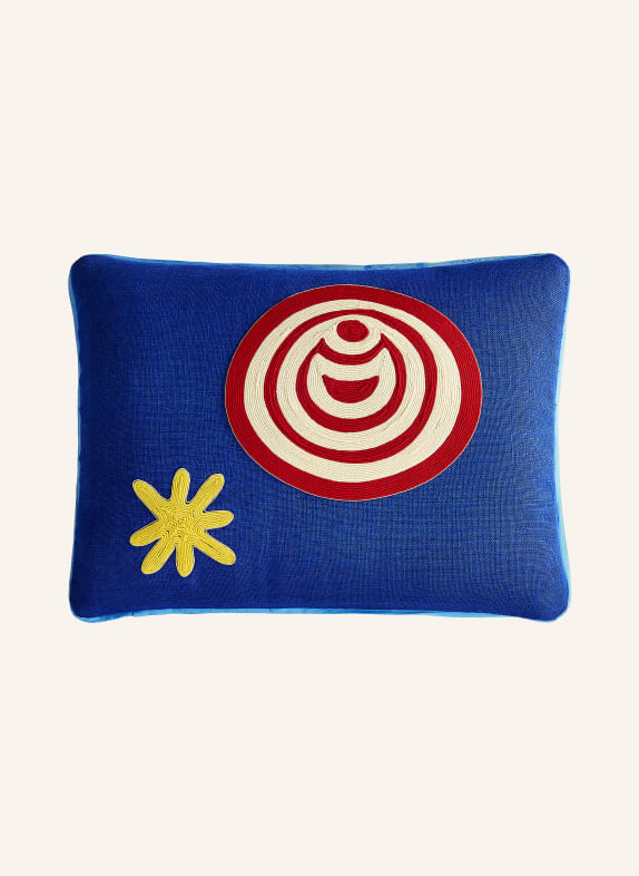 JONATHAN ADLER Dekokissen PLAYA BLAU / ROT / GELB