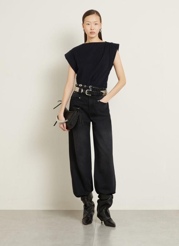 ISABEL MARANT Top MAISAN ZWART