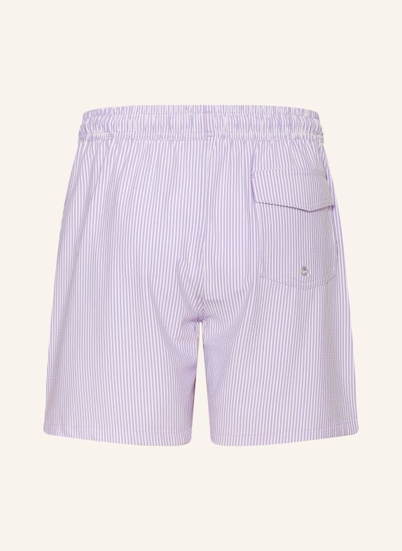 PAUL zwemshort LICHTPAARS / WIT