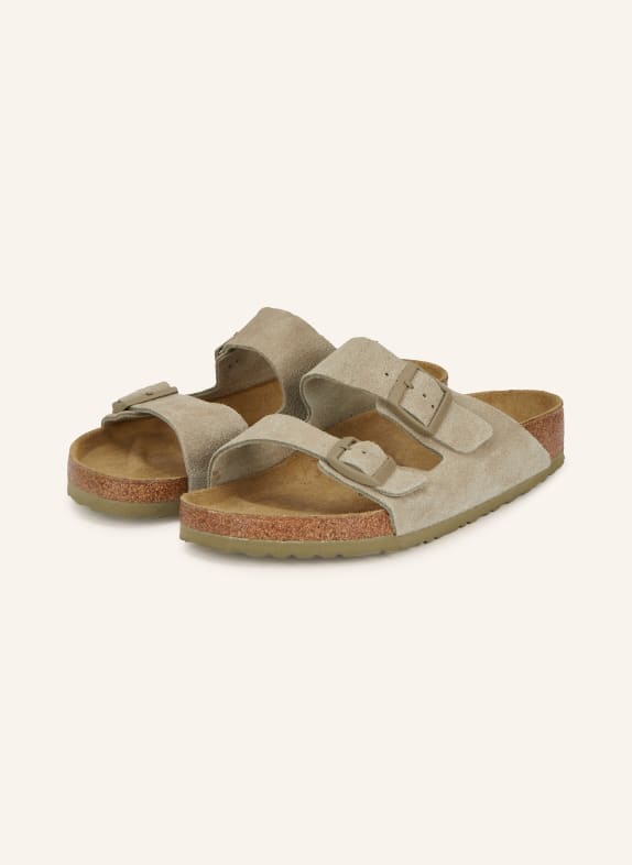 BIRKENSTOCK Pantoletten ARIZONA HELLBRAUN
