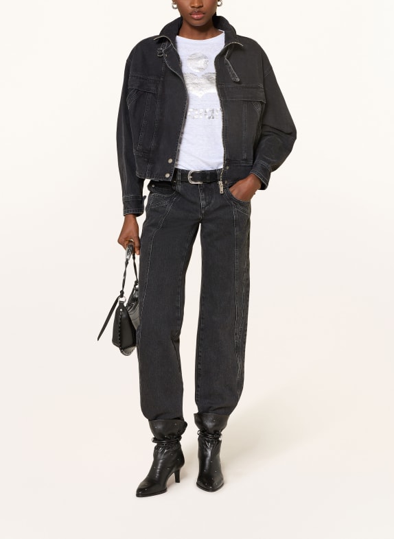 MARANT ÉTOILE Straight Jeans JAYLIS 02FK FADED BLACK