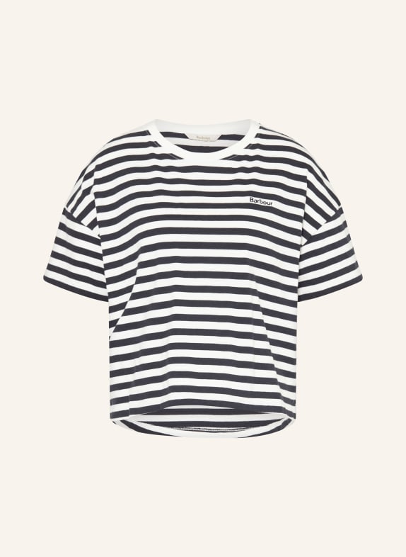 Barbour Tričko ADRIA TMAVĚ MODRÁ / BÍLÁ