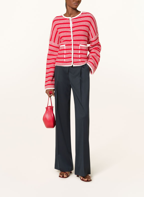 Barbour Vest POLLY ROOD / WIT
