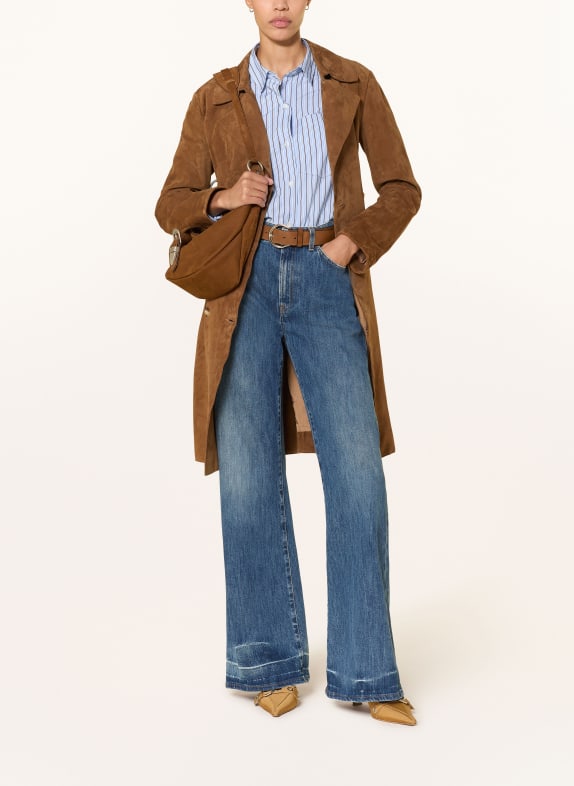 Dondup Wide Leg Jeans AMBER 800 dublau