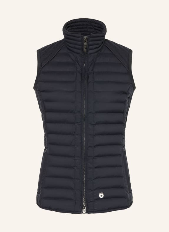 WELLENSTEYN prošívaná vesta TMAVĚ MODRÁ