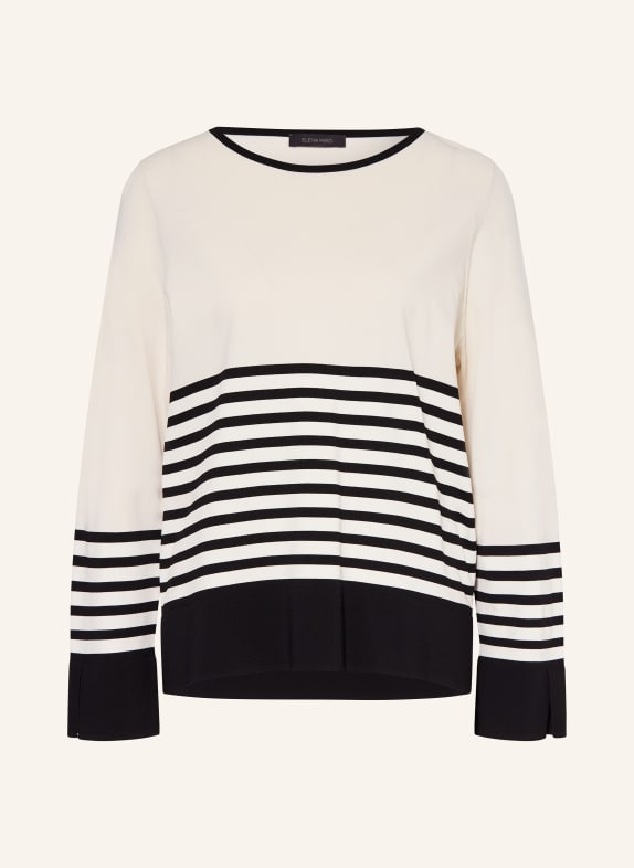 ELENA MIRO Pullover CREME / SCHWARZ