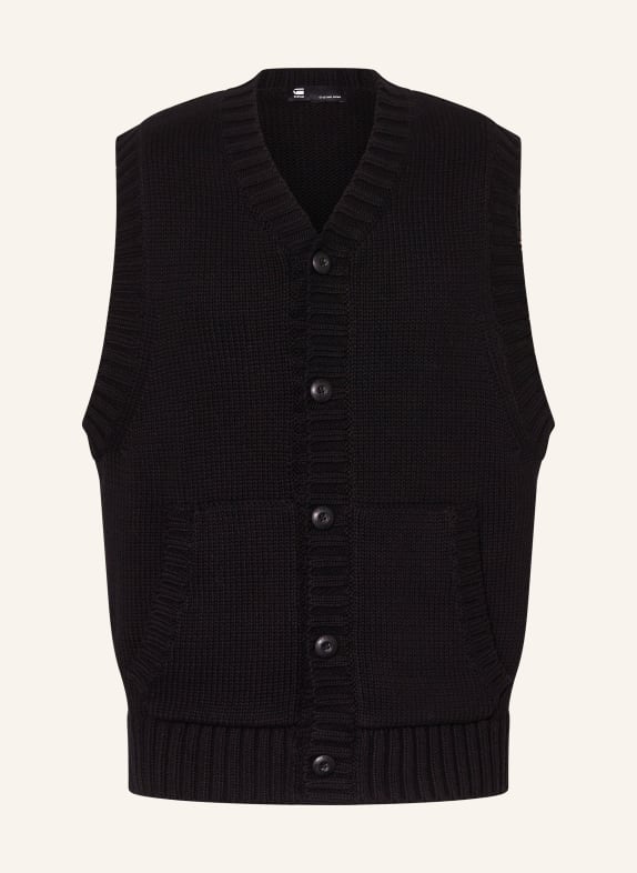 G-Star Strickweste SCHWARZ