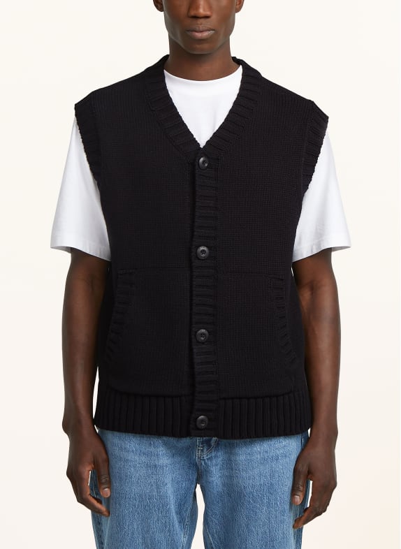 G-Star gilet en tricot NOIR