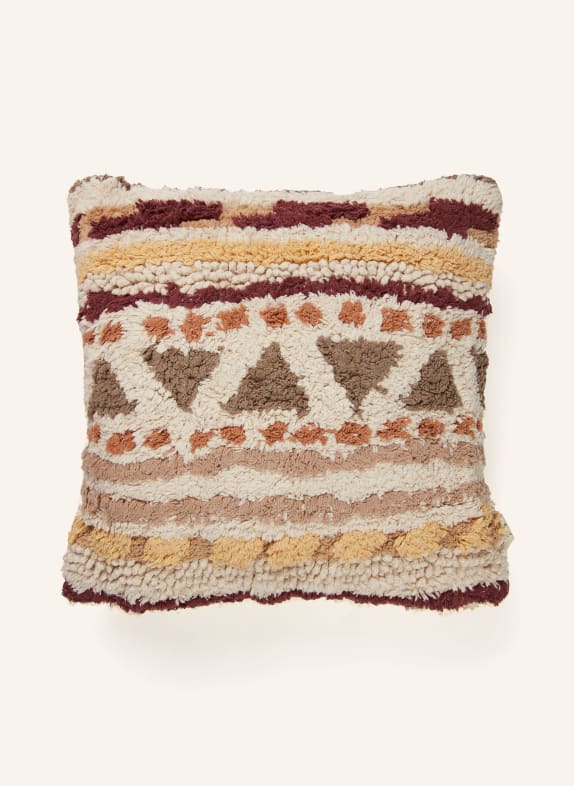 LORENA CANALS Dekokissen SISTAN CREME / DUNKELBRAUN / BEIGE