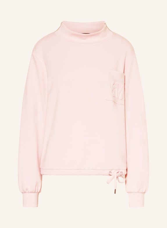 monari Sweatshirt mit Schmuckperlen ROSÉ