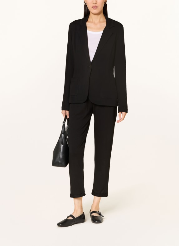 MAJESTIC FILATURES blazer ZWART
