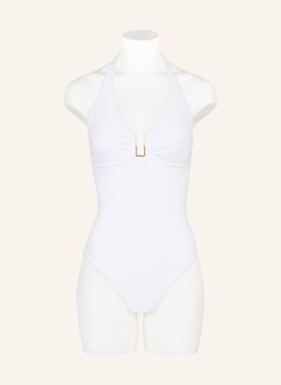 MELISSA ODABASH Neckholder-badpak TAMPA WIT / GOUD