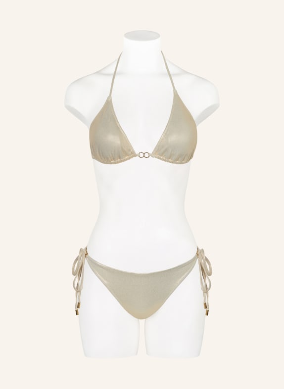 MELISSA ODABASH Triangle bikini top COSTA GOLD