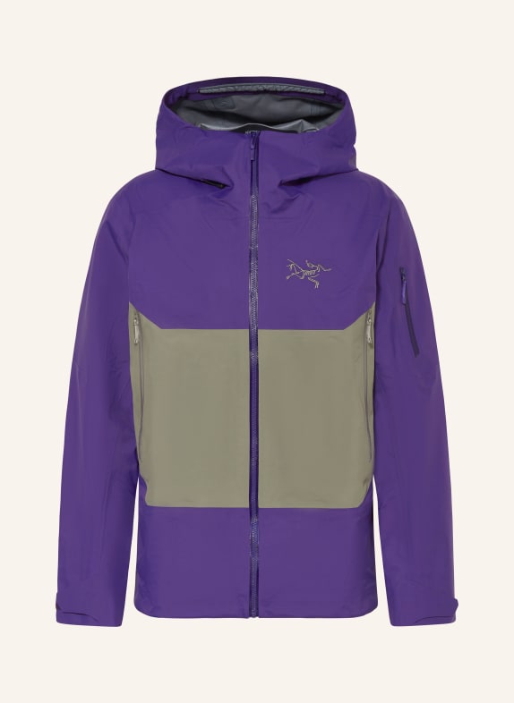 ARC'TERYX Veste de ski Hardshell SABRE LILAS / GRIS FONCÉ