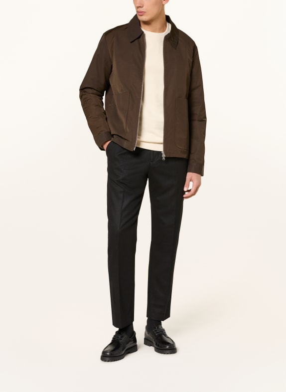 NN.07 Blouson GAEL MARRON FONCÉ