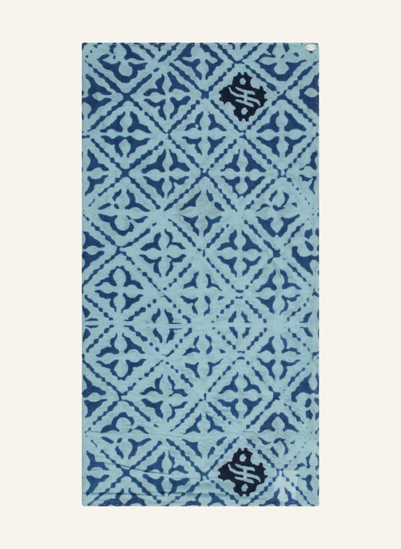 friendly hunting Cashmere-Tuch TÜRKIS / BLAU