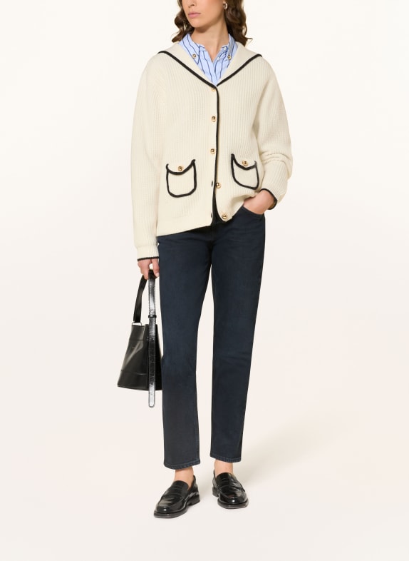 AGOLDE Rechte jeans substitute dk blue blk