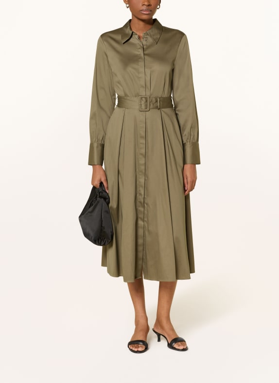 comma shirt dress KHAKI