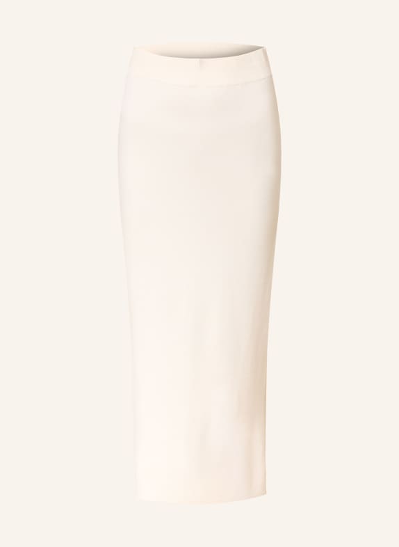 comma pletená sukně KRÉMOVÁ