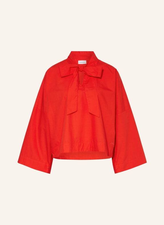 comma bow blouse RED