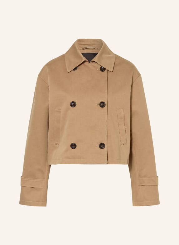 LIU JO trenchcoat SVĚTLE HNĚDÁ