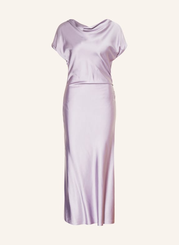 LIU JO satin dress LIGHT PURPLE