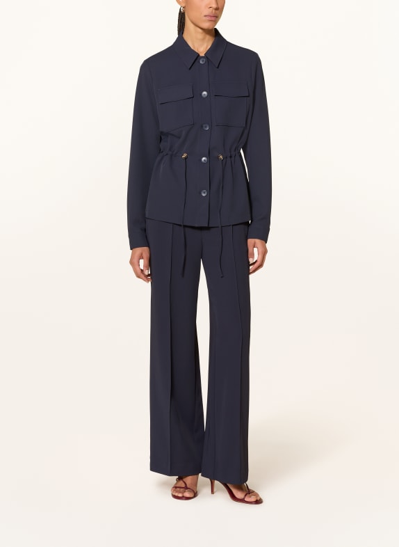 s.Oliver BLACK LABEL Marlene-broek DONKERBLAUW