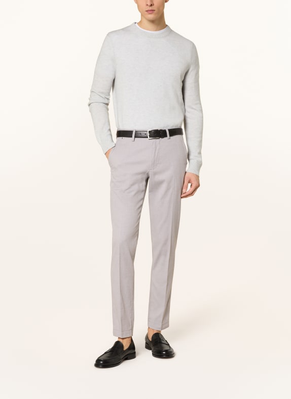 BOSS Chino KAITON Slim Fit LJUSGRÅ