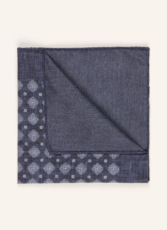 BOSS pocket square DARK BLUE / LIGHT BLUE / WHITE