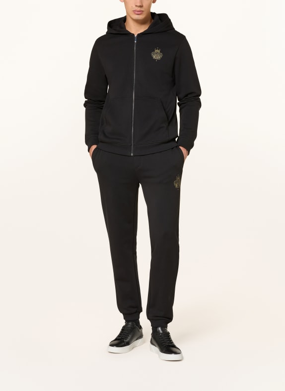 BOSS Sweatpants WEI SVART