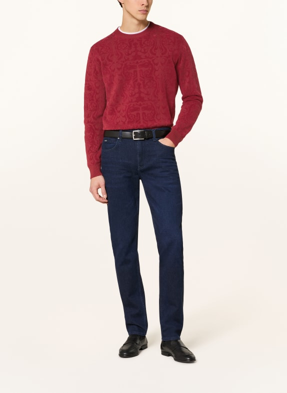 BOSS Pullover BOLIN DUNKELROT