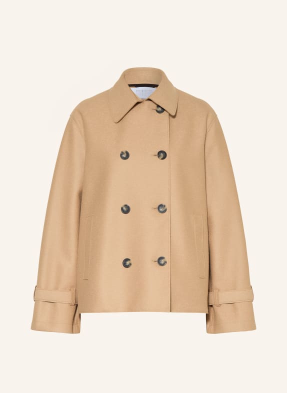 HARRIS WHARF LONDON cabanjacke CAMEL