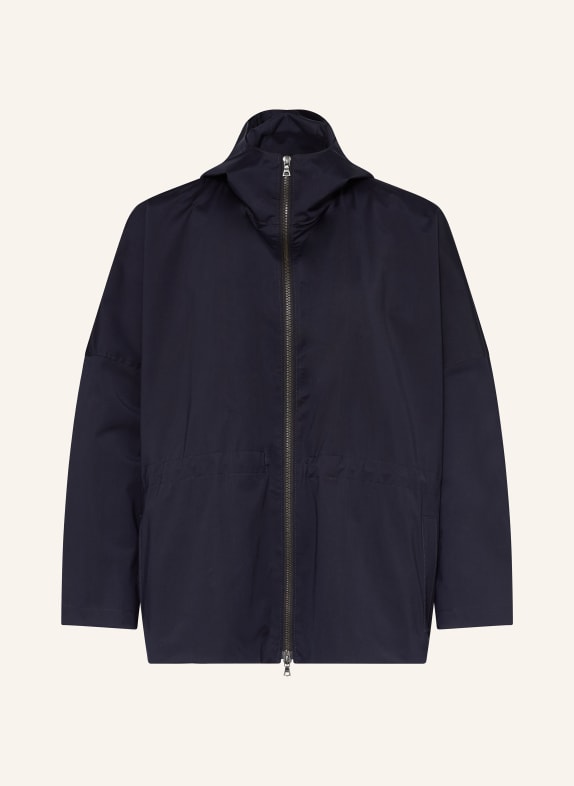 HARRIS WHARF LONDON rain jacket DARK BLUE