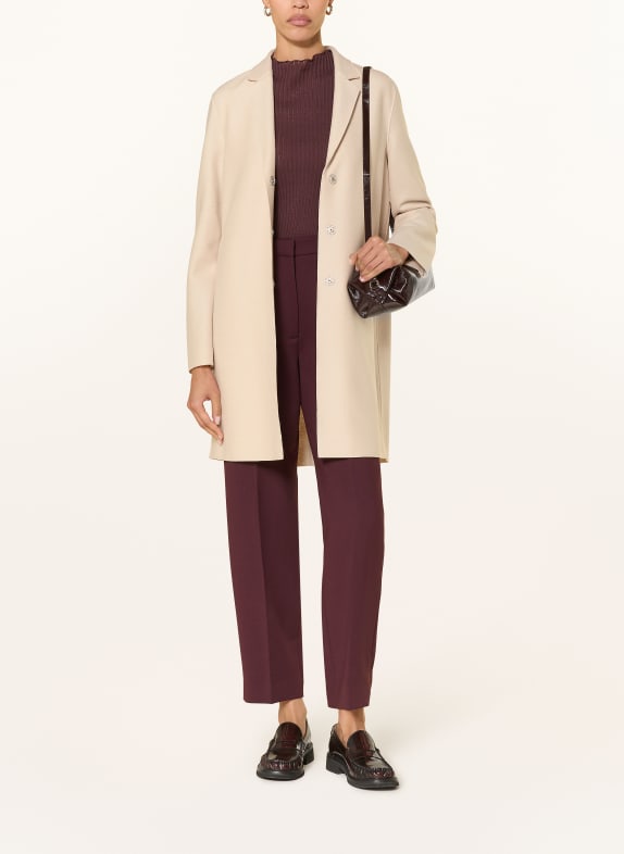 HARRIS WHARF LONDON Wollmantel BEIGE