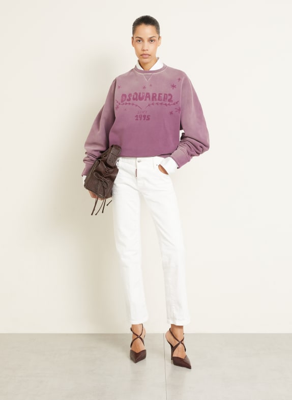 DSQUARED2 Rechte jeans JENNA 100 WHITE