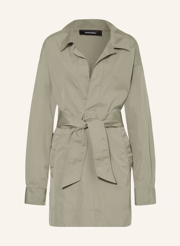DSQUARED2 Hemdblusenkleid OLIV