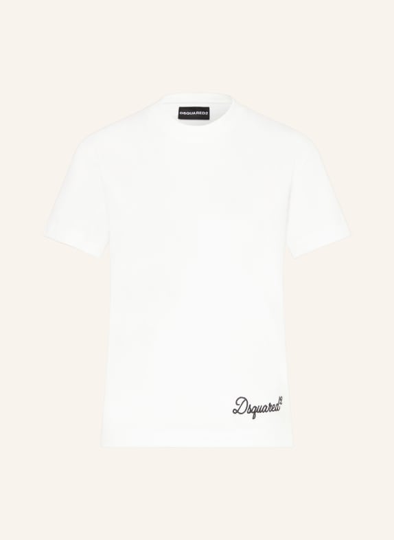 DSQUARED2 T-Shirt SIGNATURE JUST RIGHT FIT WEISS