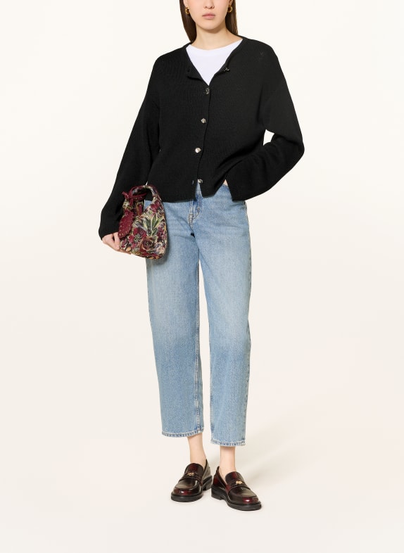 MRS & HUGS vest ZWART