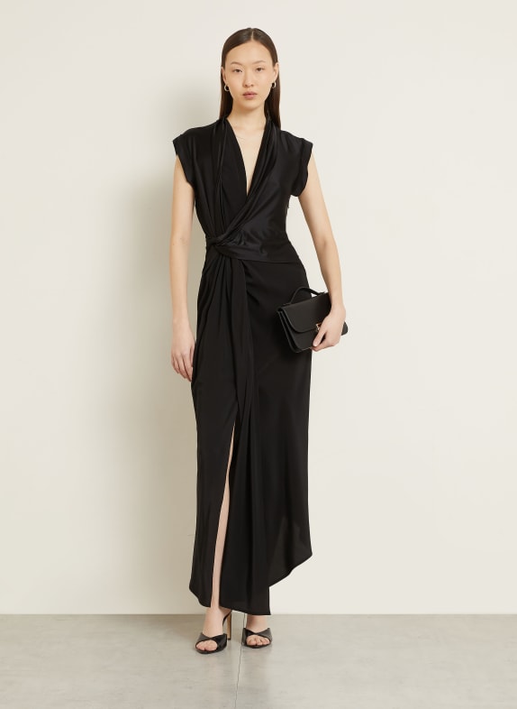 VICTORIA BECKHAM Abendkleid SCHWARZ