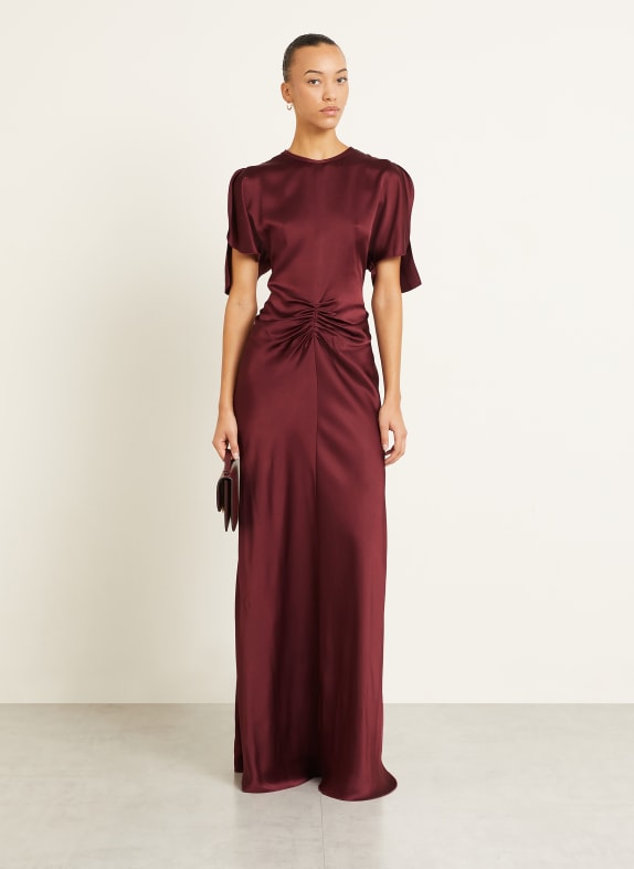 VICTORIA BECKHAM Abendkleid DUNKELROT