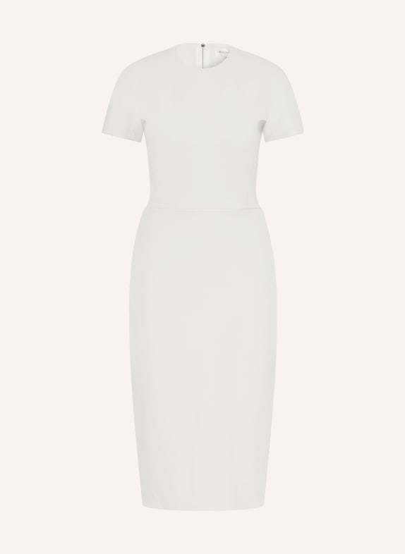 VICTORIA BECKHAM Etuikleid ECRU / SILBER