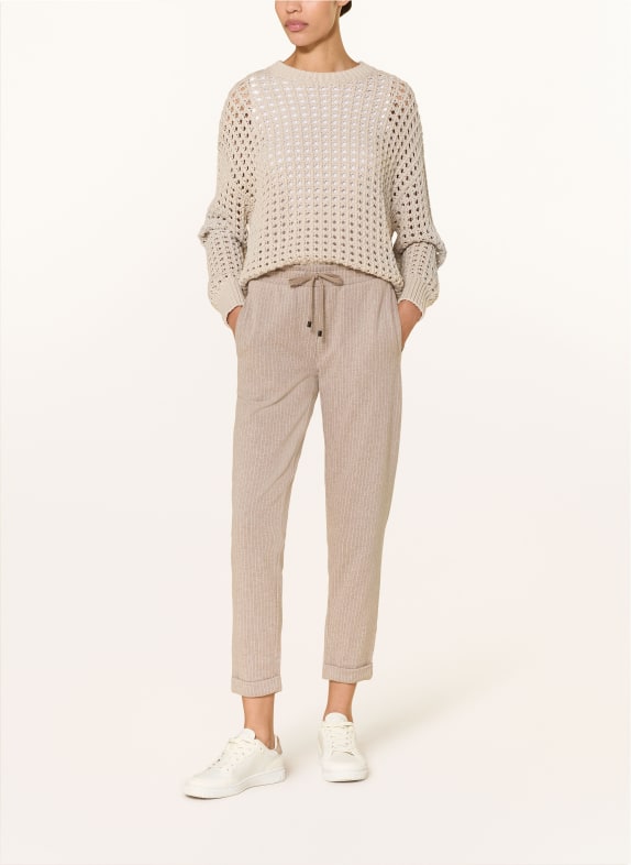 Juvia Sweatpants MARGIE BEIGE / WEISS