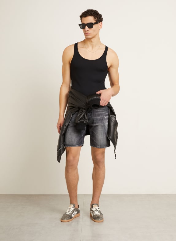 DSQUARED2 Jeansshorts DUNKELGRAU