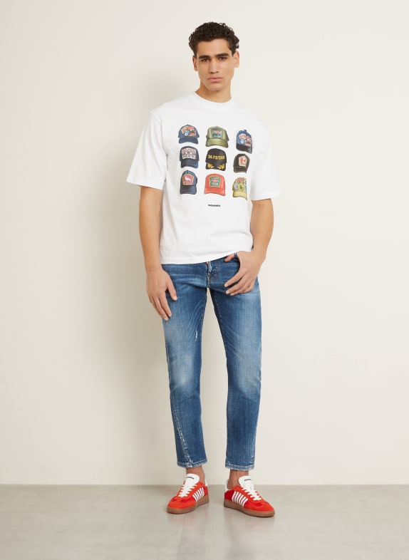 DSQUARED2 Jeans SLIM TWST Extra Slim Fit 470 NAVY BLUE