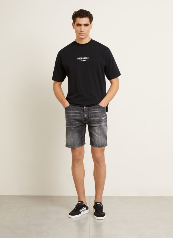 DSQUARED2 T-shirt ZWART