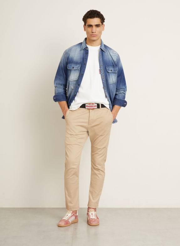 DSQUARED2 Chino slim fit CAMEL