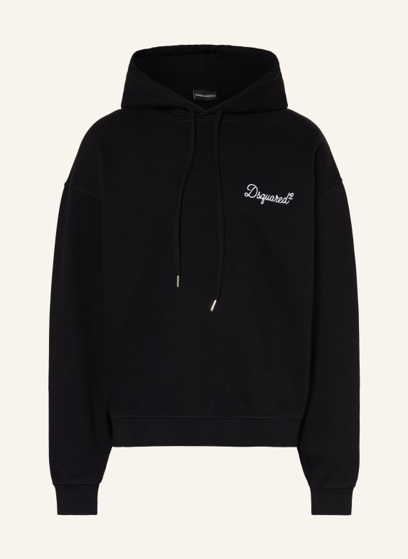 DSQUARED2 Hoodie SCHWARZ